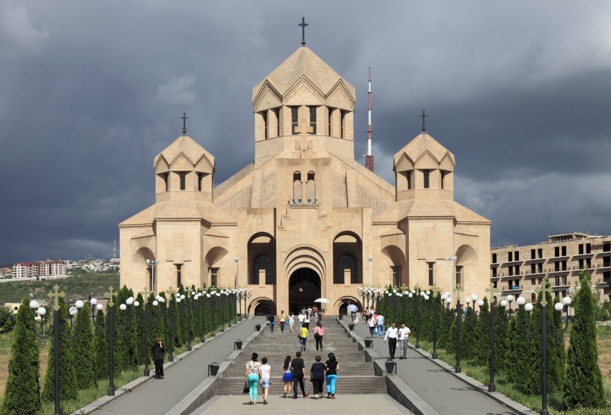2014 Erywań, Katedra św. Grzegorza Oświeciciela (04)