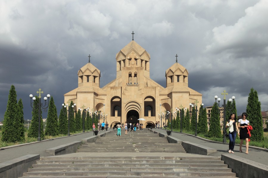 2014 Erywań, Katedra św. Grzegorza Oświeciciela (06)