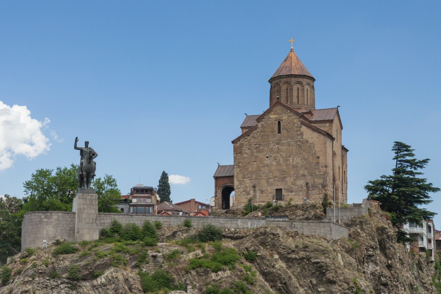 2014 Tbilisi, Cerkiew Metechi (03)