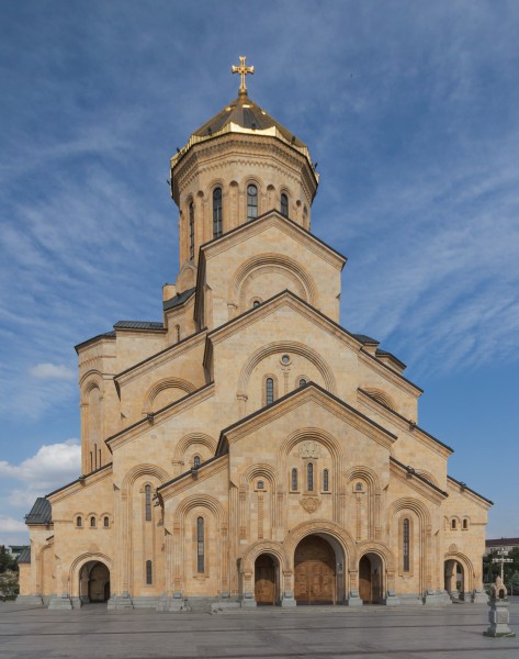 2014 Tbilisi, Sobór Trójcy Świętej (16)