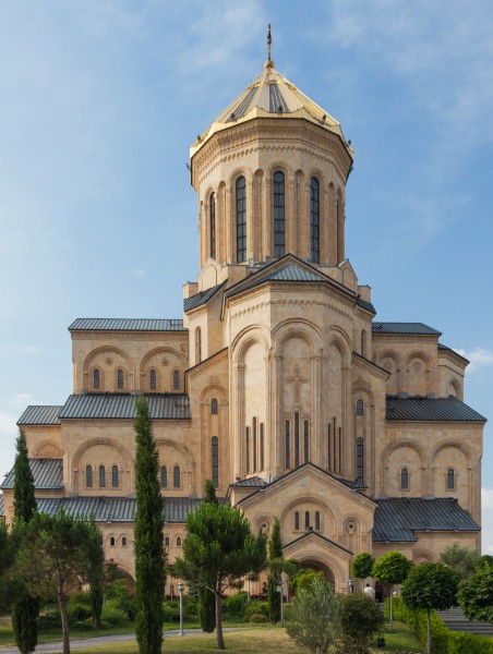 2014 Tbilisi, Sobór Trójcy Świętej (25)