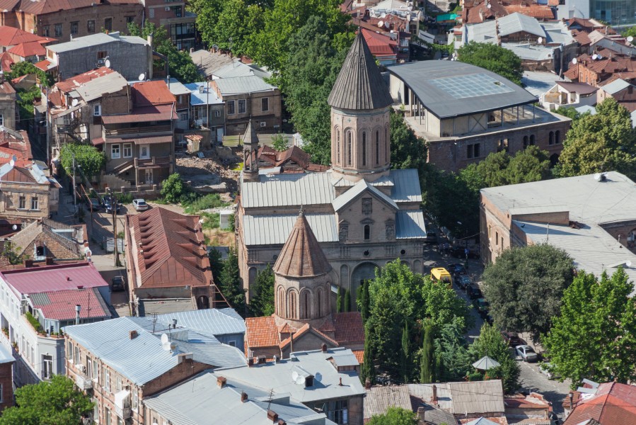 2014 Tbilisi, Widoki z Twierdzy Narikala (30)