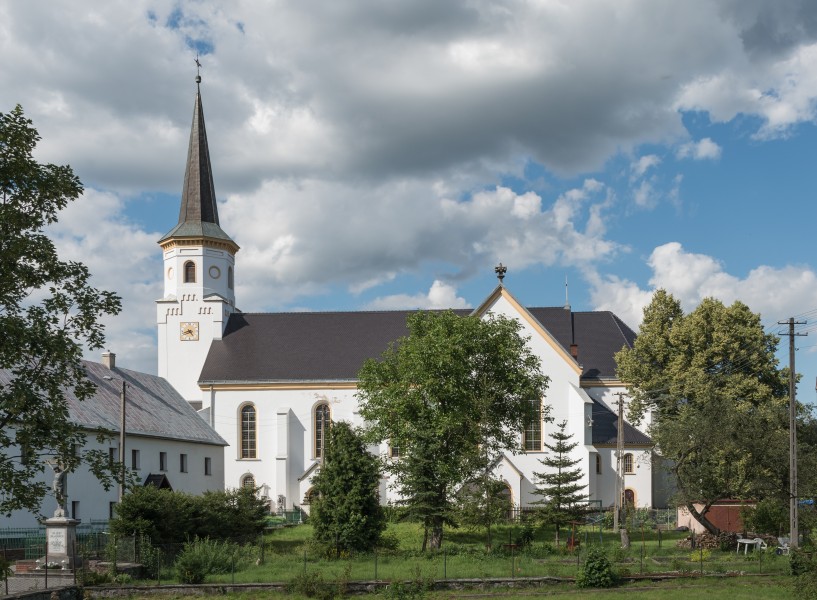 2016 Kościół św. Jana Chrzciciela w Ołdrzychowicach Kłodzkich 01