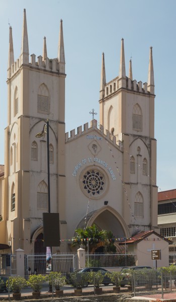 2016 Malakka, Kościół św. Franciszka Ksawerego (01)