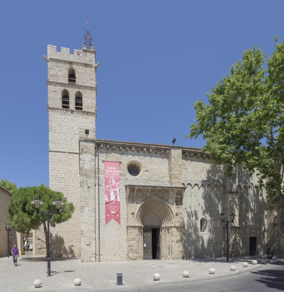 Église de Saint-Paul de Frontignan, Hérault 04