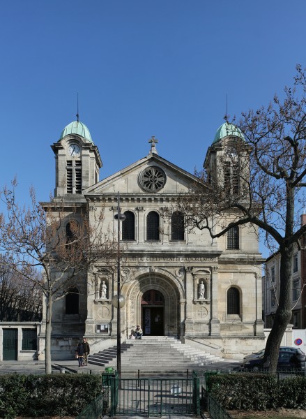 Église Saint-Jacques-et-Saint-Christophe de la Villette, façade 01