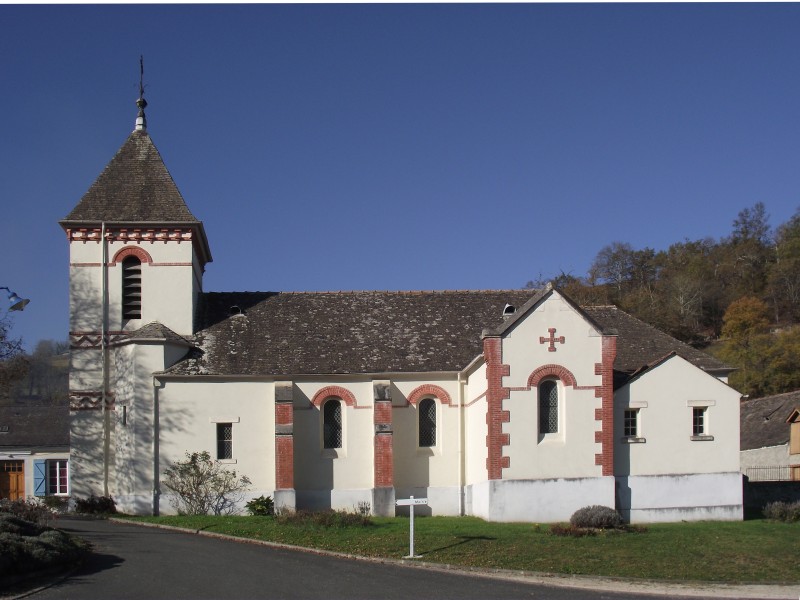 Église Saint-Jean-Baptiste d'Escoubès (Escoubès-Pouts, Hautes-Pyrénées, France)