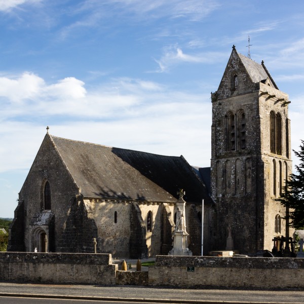 Église saint Marcouf, Saint-Marcouf, France
