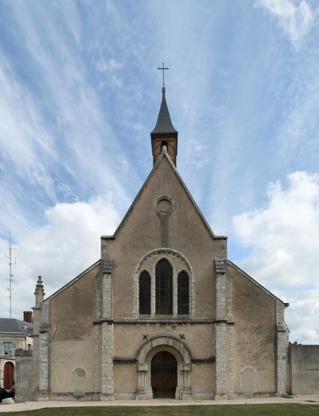 Église Sainte-Foy de Chartres, façade occidentale