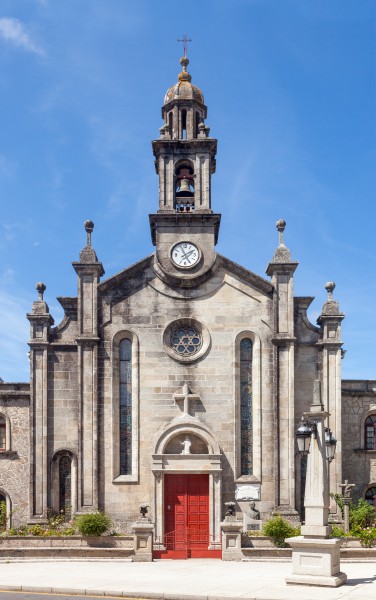 A igrexa parroquial de San Vicenzo de Vimianzo. Vimianzo. Galiza-V1