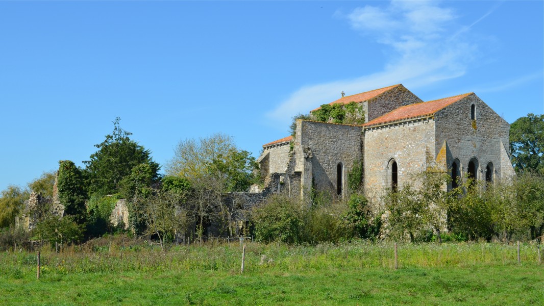 Abbaye des Fontenelles (vue d'ensemble) - La Roche-sur-Yon