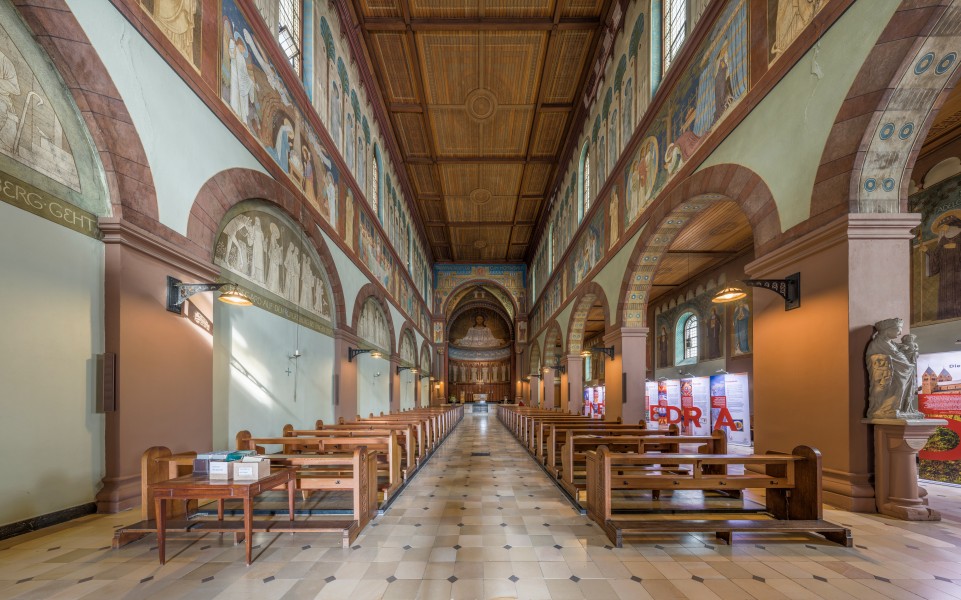 Abtei St. Hildegard, Rüdesheim, Nave 20140922 1