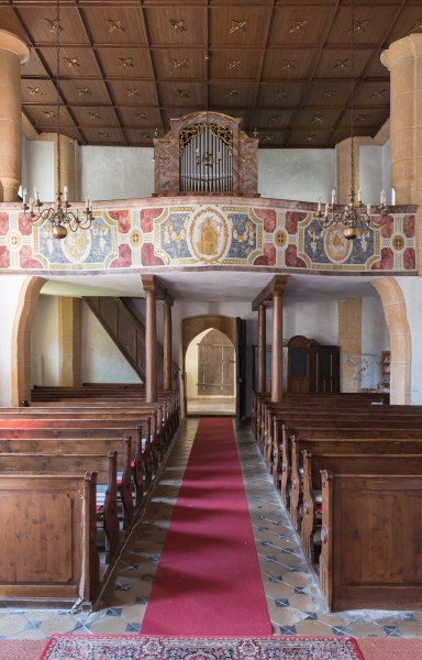 Afritz Pfarrkirche hl Nikolaus Inneres Orgelempore 31072015 6358