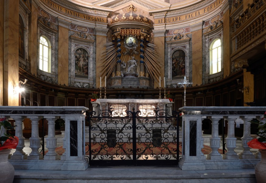 Altar of St. Cathedral of Amelia