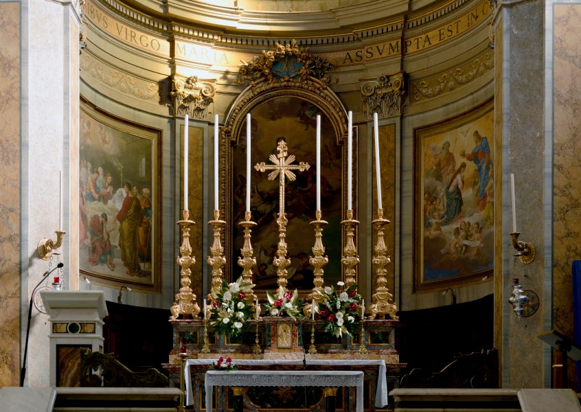 Altar of the Cathedral of Sutri