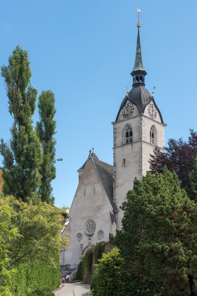 Althofen Pfarrkirche hl Thomas von Canterbury SW-Ansicht 24062015 5294