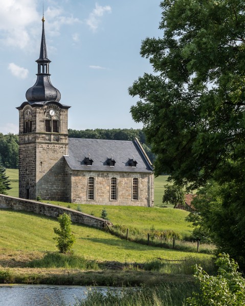 Altremda evangelische Dorfkirche Nordansicht