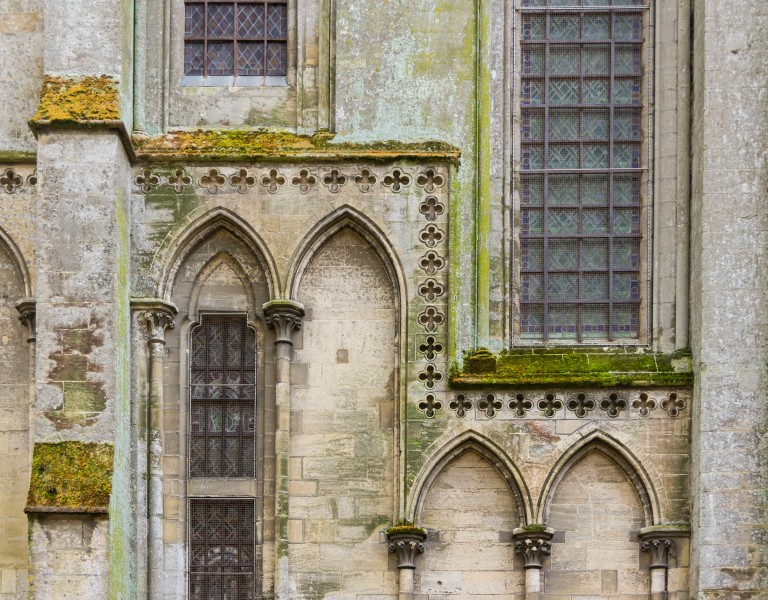 Architectural details cathedral Bayeux