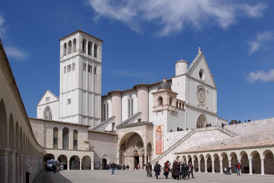Assisi San Francesco BW 2