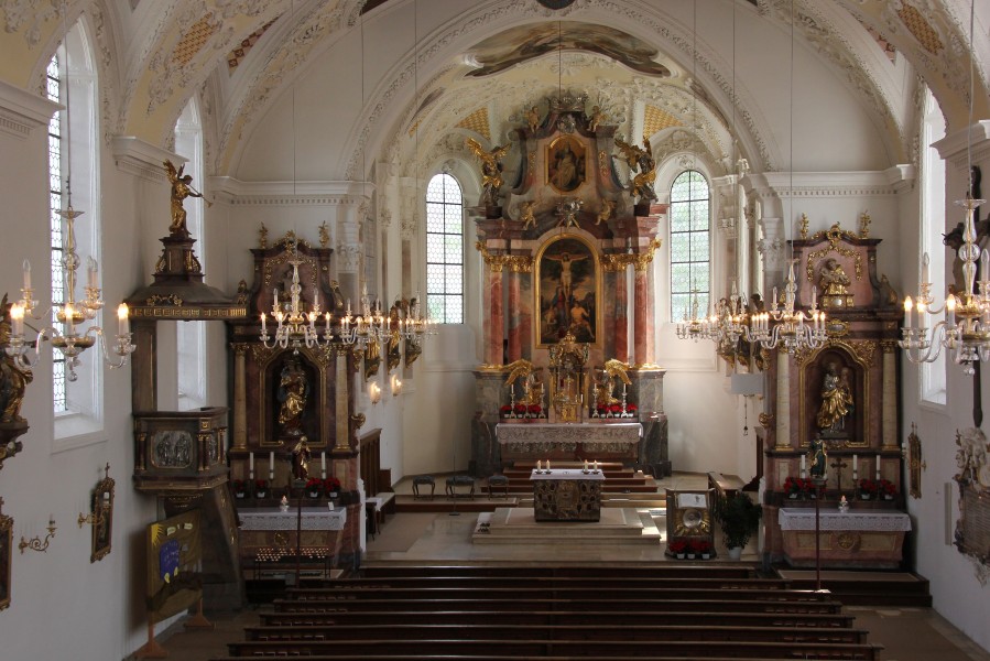 Bad Wörishofen - St. Justina, innen (2012-07-15)
