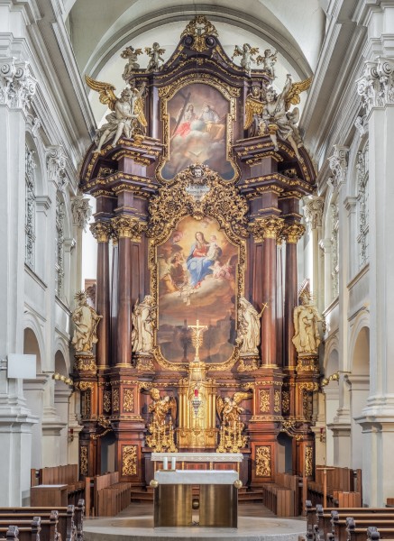 Bamberg Karmlitenkirche Altar 927454136 -HDR