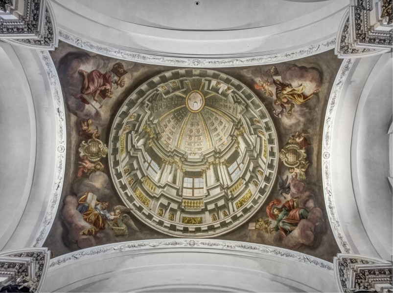 Bamberg Martinskirche ceiling fresco P2RM013