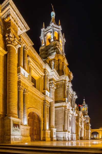 Basílica catedral, Arequipa, Perú, 2015-08-02, DD 70-72 HDR