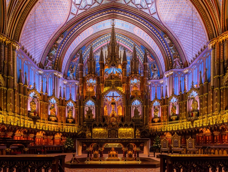 Basílica de Notre-Dame, Montreal, Canadá, 2017-08-12, DD 01-03 HDR
