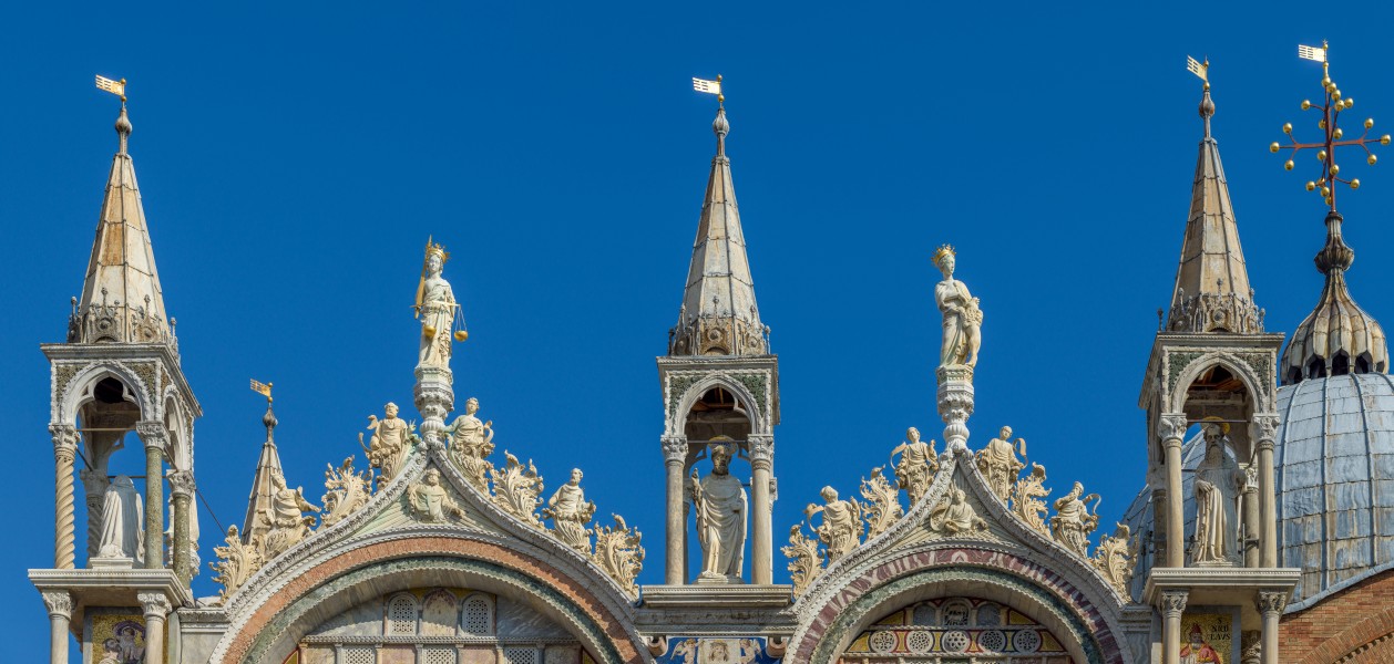 Basilica San Marco facciata sud Venezia