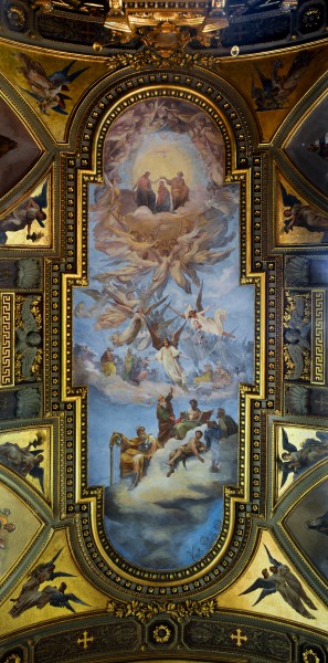 Beata Vergine del Rosario (Pompei) - Ceiling