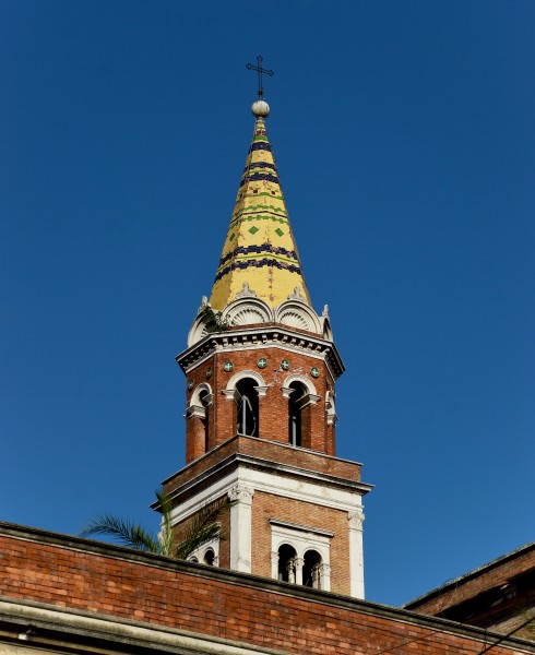 Bell tower of Sant'Antonio da Padova in Via Merulana