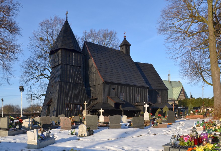 Bojszów (Boitschau, Lärchenhag) - wooden church