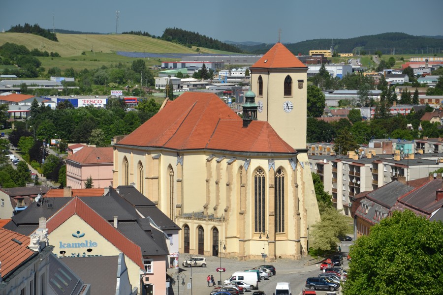 Boskovice (Boskowitz) - Kostel svatého Jakuba Staršího