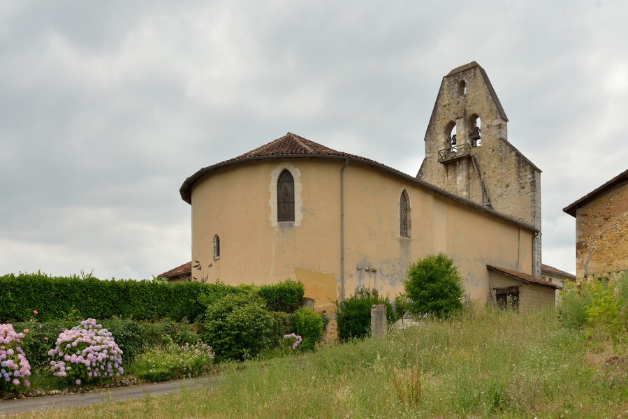 Buanes dans le Landes église Saint-Philippe-et-Saint-Jacques