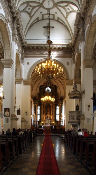 Cathedral in Zamość - main altar