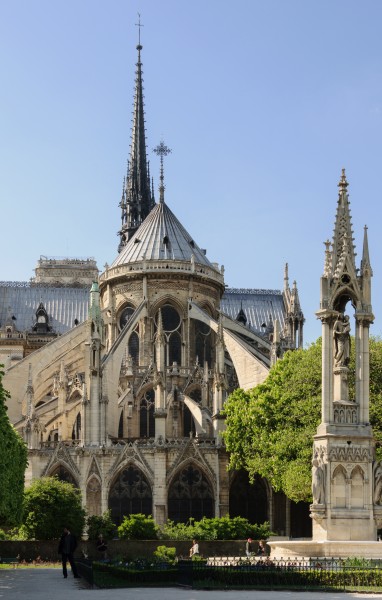 Cathedrale Notre-Dame de Paris chevet