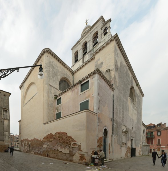 Chiesa di San Marcuola retro Canal Grande Venezia