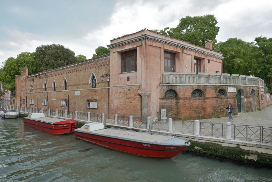 Chiesa di Santa Croce resti Canal Grande Venezia