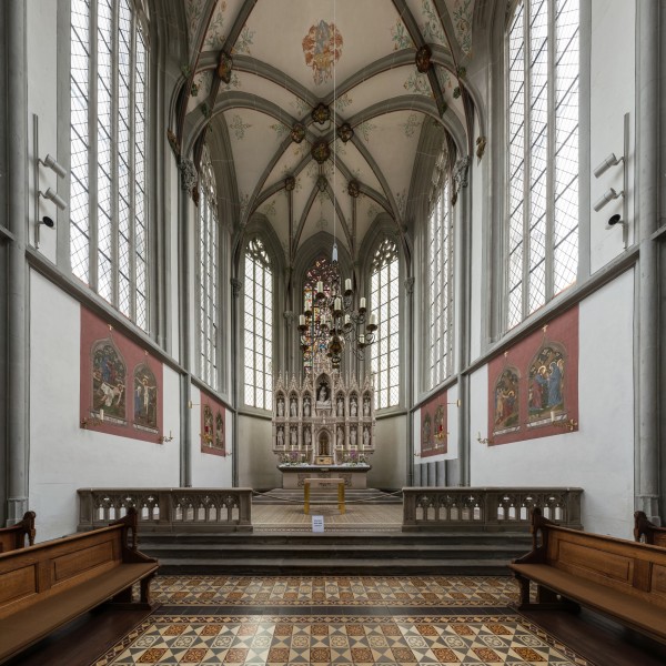 Choir, Ritterkapelle. Haßfurt 20140801 3
