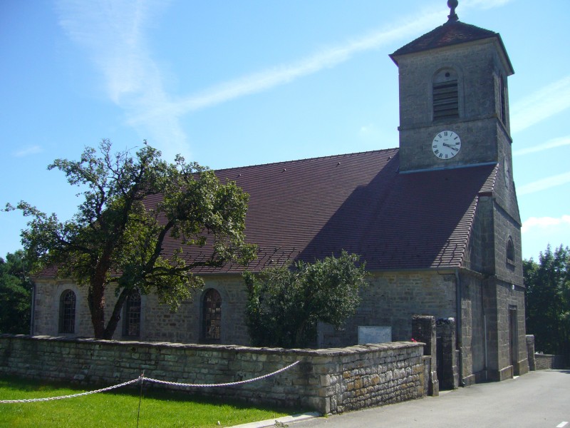 Church Chamole Jura France