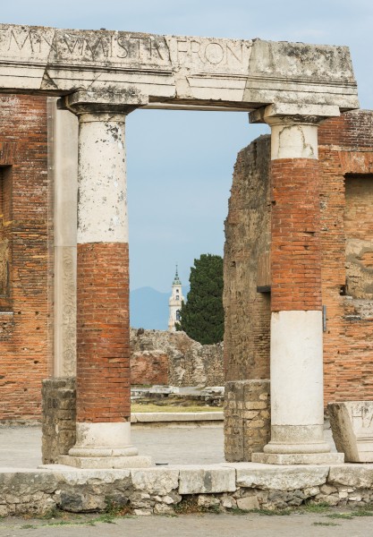 Church forum Pompeii