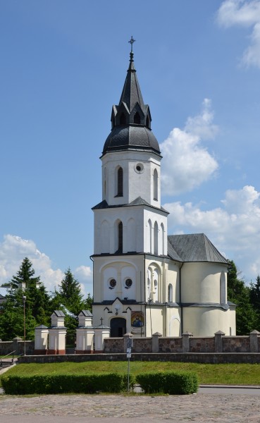 Church in Krasnybór (Krasniburas)