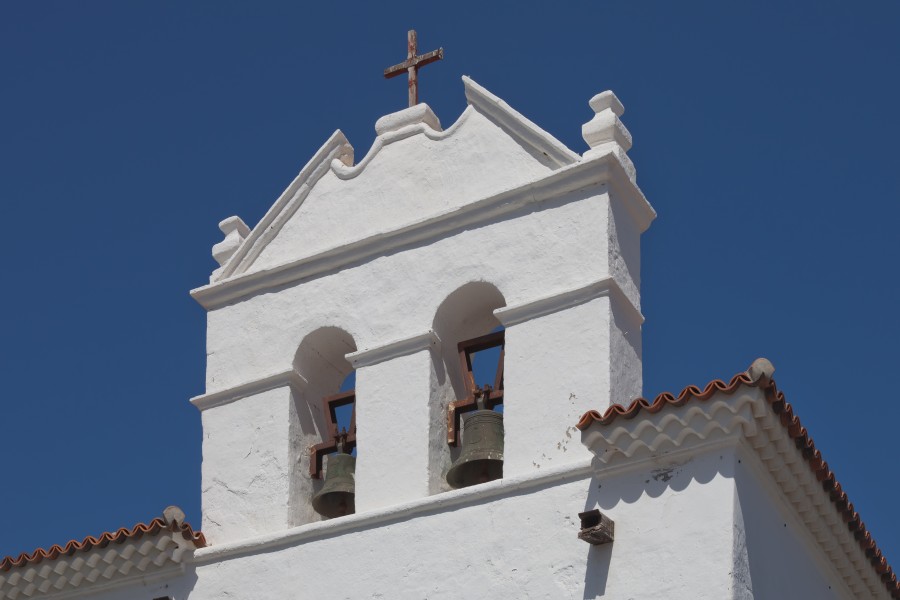 Church of the town of Yaiza - Lanzarote - Spain. Y22
