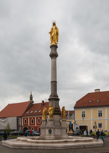 Columna de María, Zagreb, Croacia, 2014-04-20, DD 01