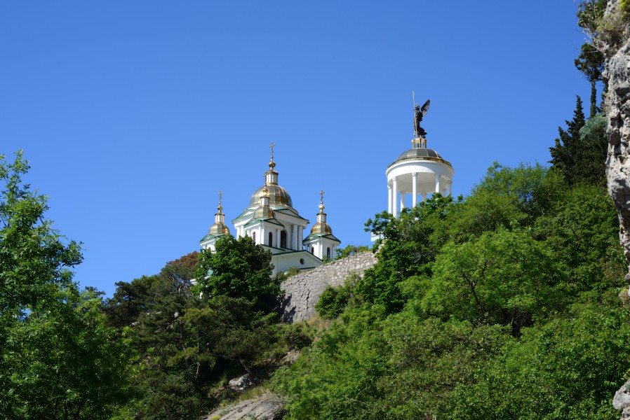 Crimea. Church of the Holy Archangel Michael in Oreanda1