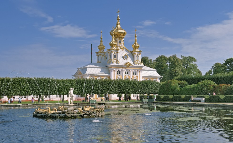 Церковь Большого Дворца. Петергоф