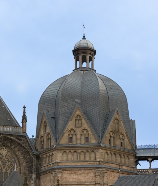 Dôme baroque, cathédrale, Aix-la-Chapelle, Allemagne