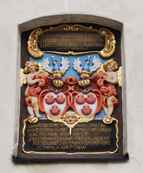 Dörzbach Dreifaltigkeitskirche Wappen