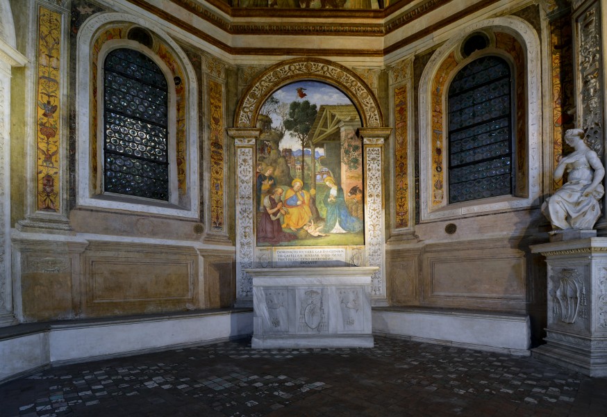 Della Rovere Chapel (Santa Maria del Popolo) by Pinturicchio