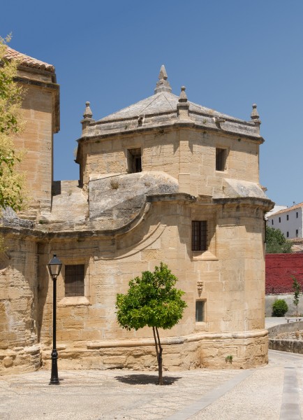 Detail, Iglesia del Carmen, Alhama de Granada, Andalusia, Spain